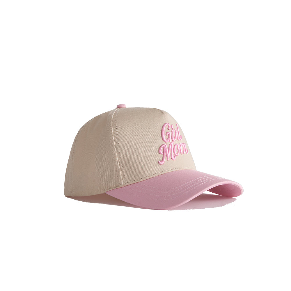 Girl Mom - Beige & Pink