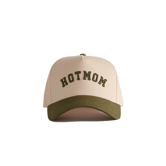Hot Mom - Beige & Olive