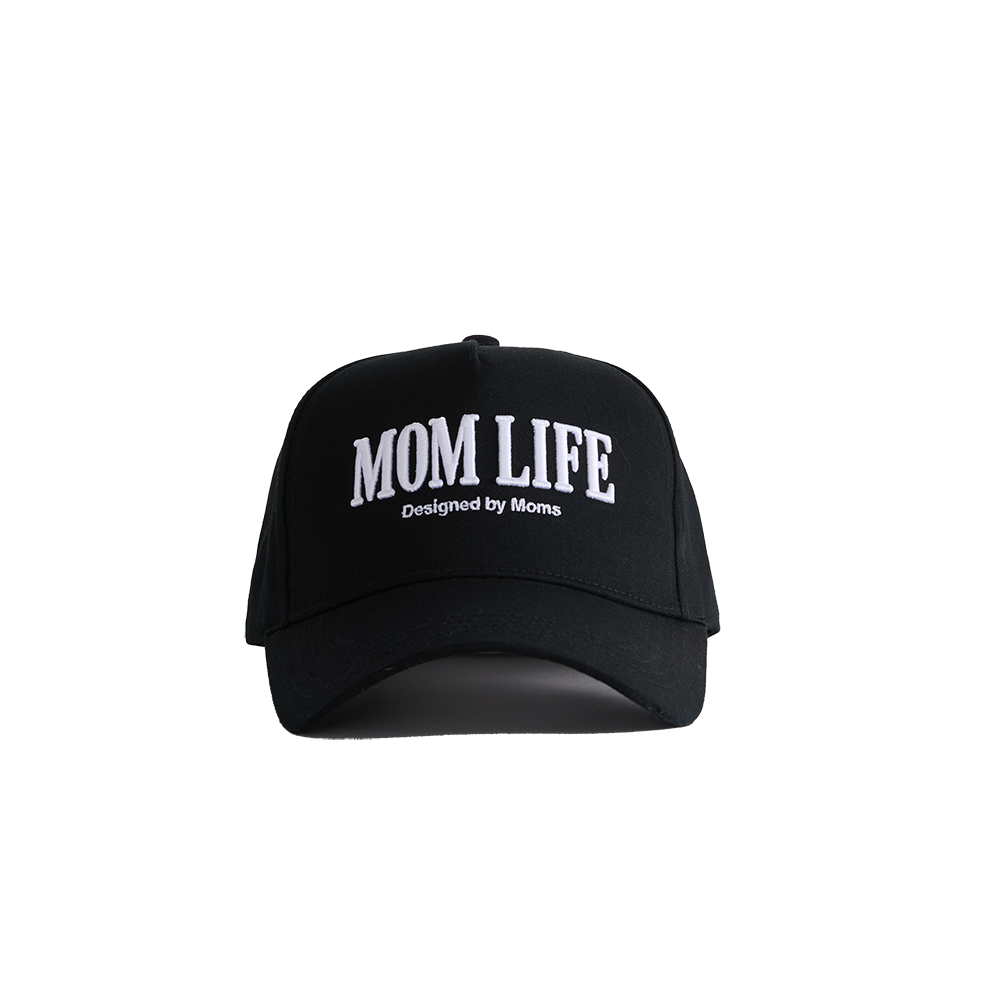 Mom Life Straight - Black
