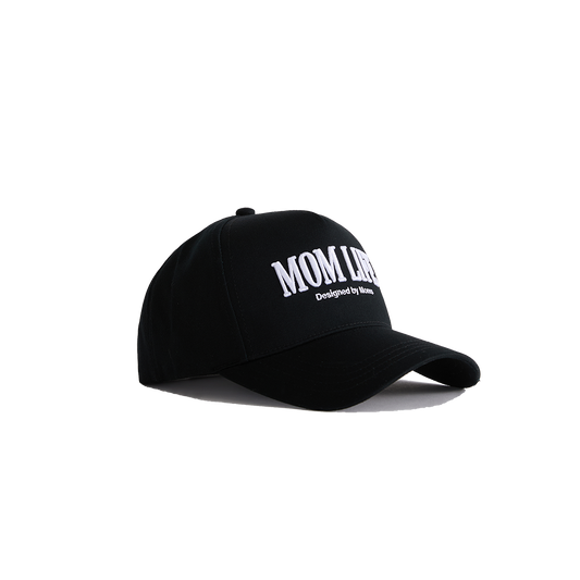 Mom Life Straight - Black