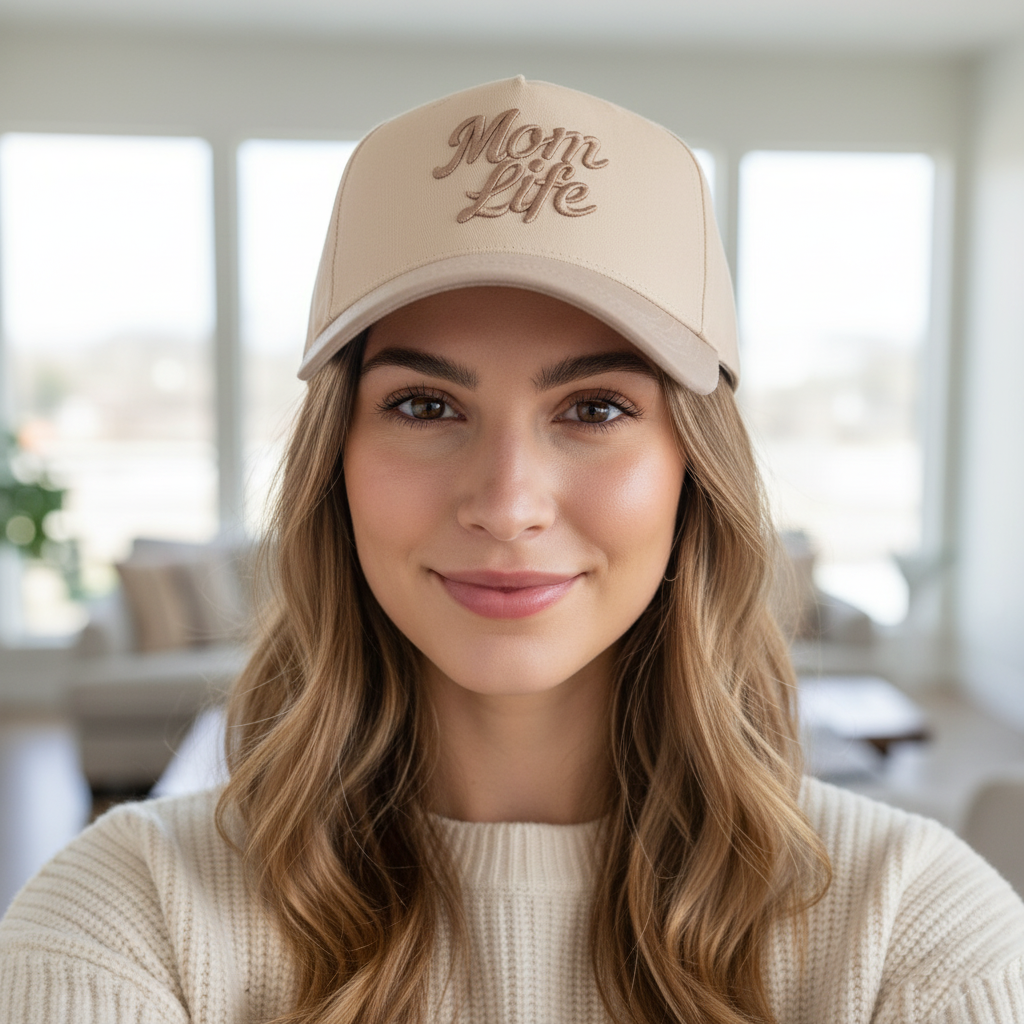 Mom Life - Beige & Tan