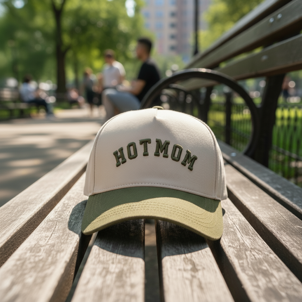 Hot Mom - Beige & Olive