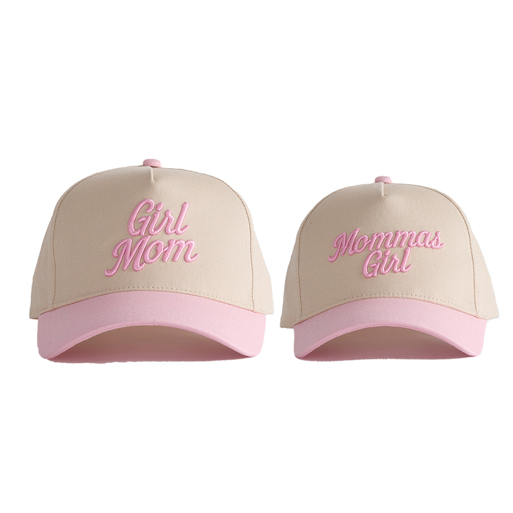 Girl Mom & Mammas Girl Set - Beige & Pink
