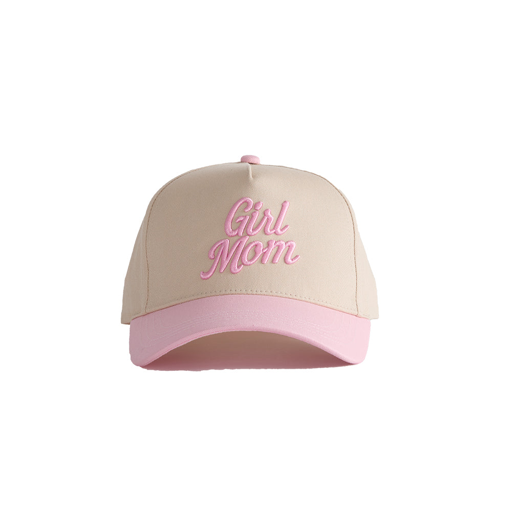 Girl Mom - Beige & Pink