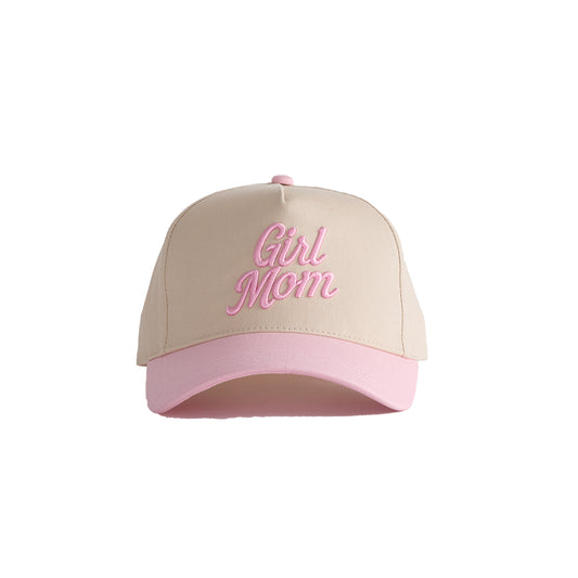 Girl Mom - Beige & Pink